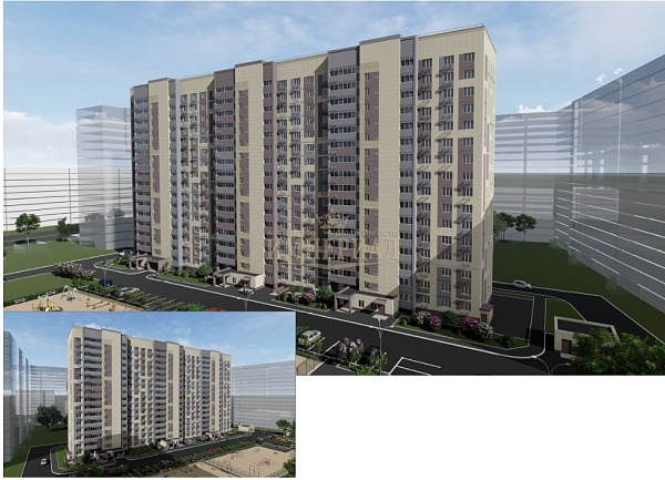 2-к квартира в новостройке, 67 кв.м.