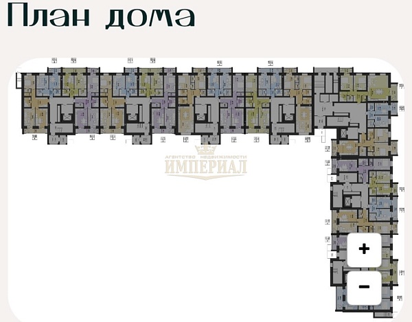 2-к квартира, 87 кв.м.