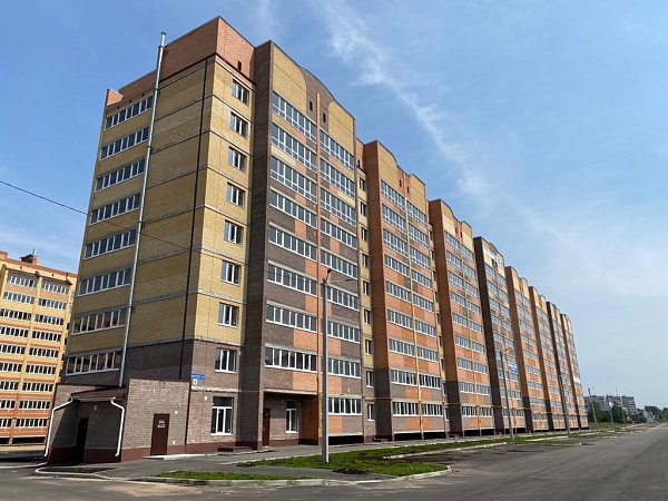 Купить новую однокомнатную квартиру в новостройке 39 м² в Йошкар-Оле на 3/9 этаже за 2438400 ₽