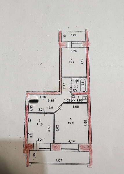 2-к квартира, 65 кв.м. 2-к квартира, 65 кв.м.