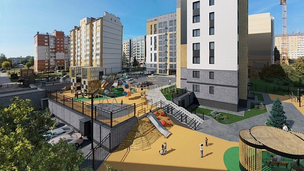 2-к квартира в новостройке, 64 кв.м.