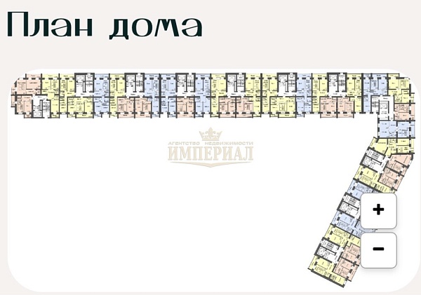 3-к квартира, 80 кв.м.