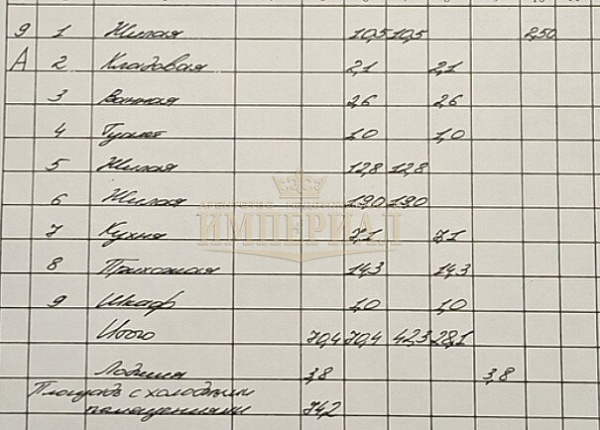3-к квартира, 70 кв.м.