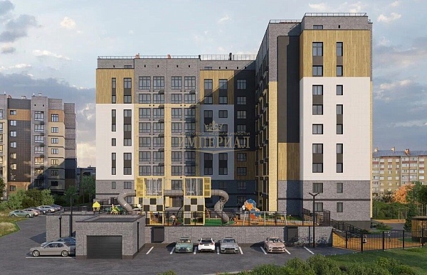 2-к квартира в новостройке, 64 кв.м.
