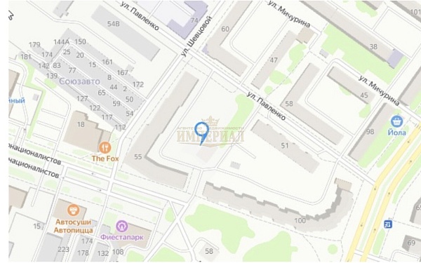 1-к квартира, 43 кв.м.