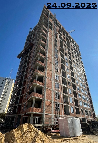 2-к квартира в новостройке, 52 кв.м.