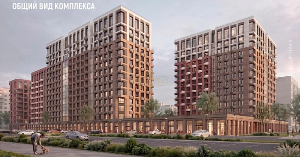 2-к квартира, 66 кв.м.