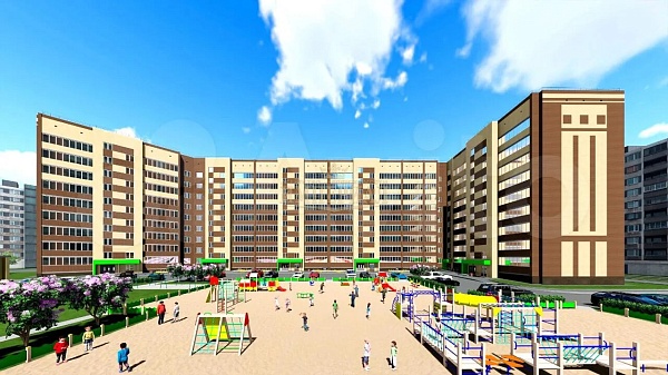 Купить новую двухкомнатную квартиру в новостройке 65.73 м² в Йошкар-Оле на 2/9 этаже за 8000000 ₽