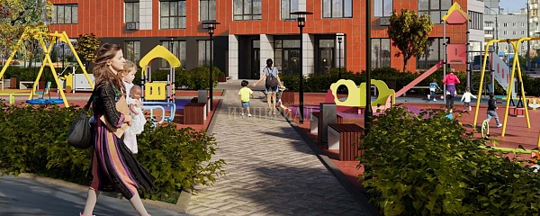 3-к квартира в новостройке, 87 кв.м.