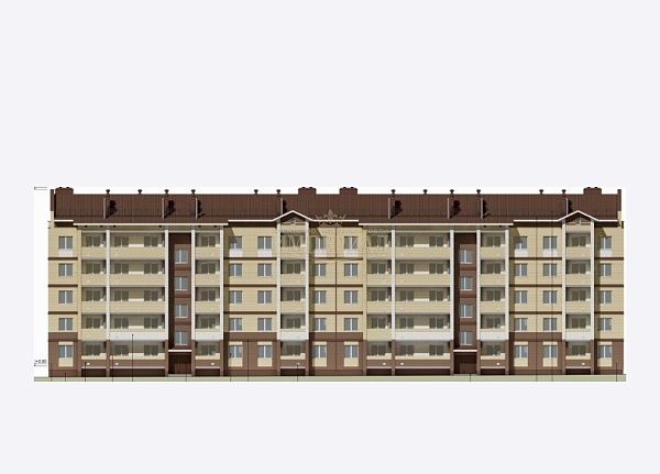 2-к квартира в новостройке, 57 кв.м.