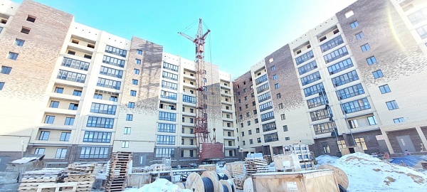 Купить новую однокомнатную квартиру в новостройке 37.2 м² в Йошкар-Оле на 3/10 этаже за 3906000 ₽