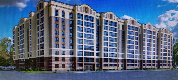 1-к квартира в новостройке, 47 кв.м.