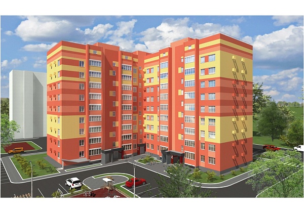 Купить 1-к квартиру 46.63 м² на 2/9 этаже в новостройке г. Йошкар-Ола за 3030950 рублей