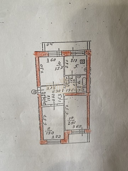 3-к квартира, 88 кв.м.