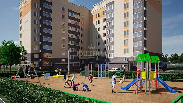 Купить новую однокомнатную квартиру в новостройке 42.56 м² в Йошкар-Оле на 6/9 этаже за 3617600 ₽