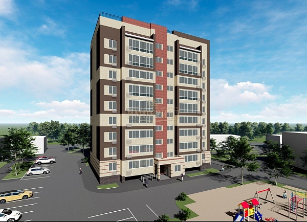 Купить новую двухкомнатную квартиру в новостройке 63.6 м² в Йошкар-Оле на 1/9 этаже за 5405150 ₽
